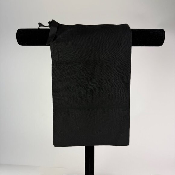 Chanel Black Dust Bags 12.5"x7.5" Pair | Authentic 2020s Logo Cotton Storage - Picture 5 of 7